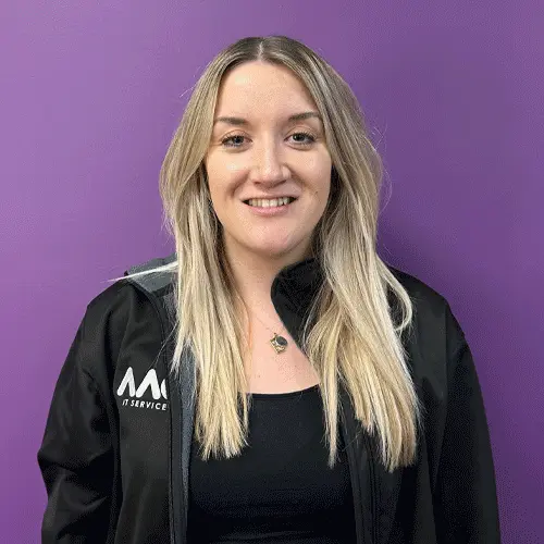 GIF of Janine South, a Sales Support Administrator at AAG IT Services